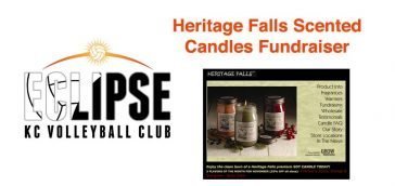 Eclipse Volleyball Club KC's Scented Candle Fundraiser