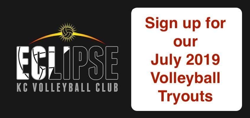 Kansas City North's Eclipse Volleyball tryouts July 2019